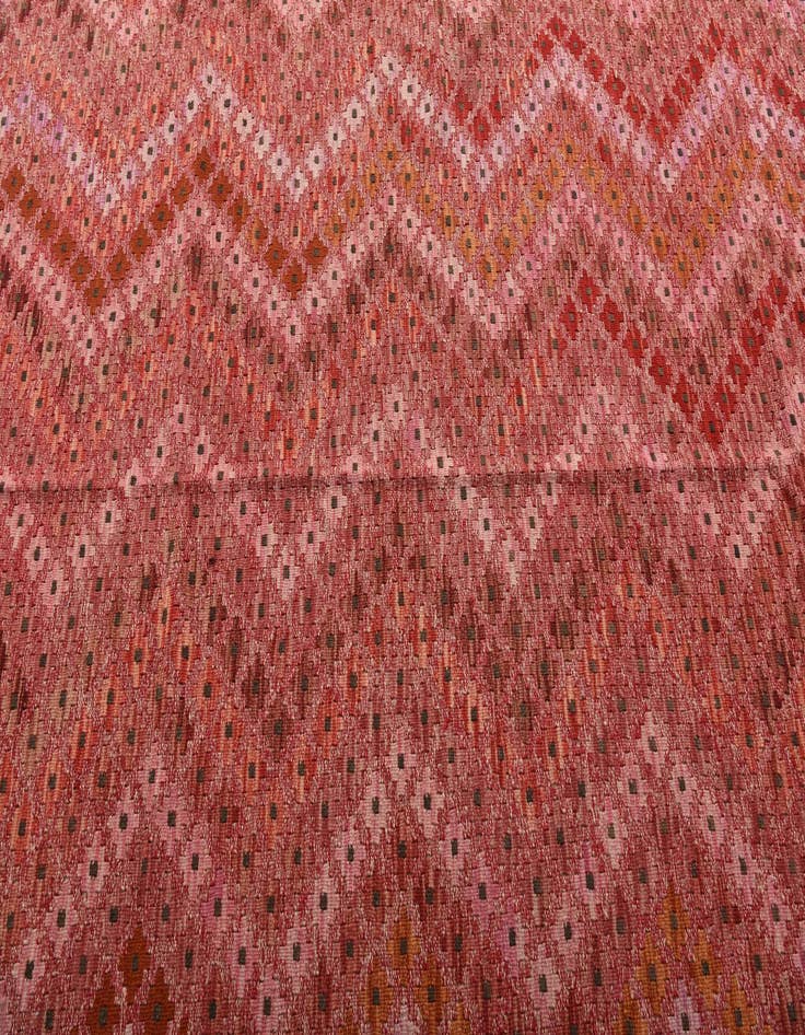 Detail image of  8' 8 x 9' 8  Hand Woven Kilim Modern Wool Rug