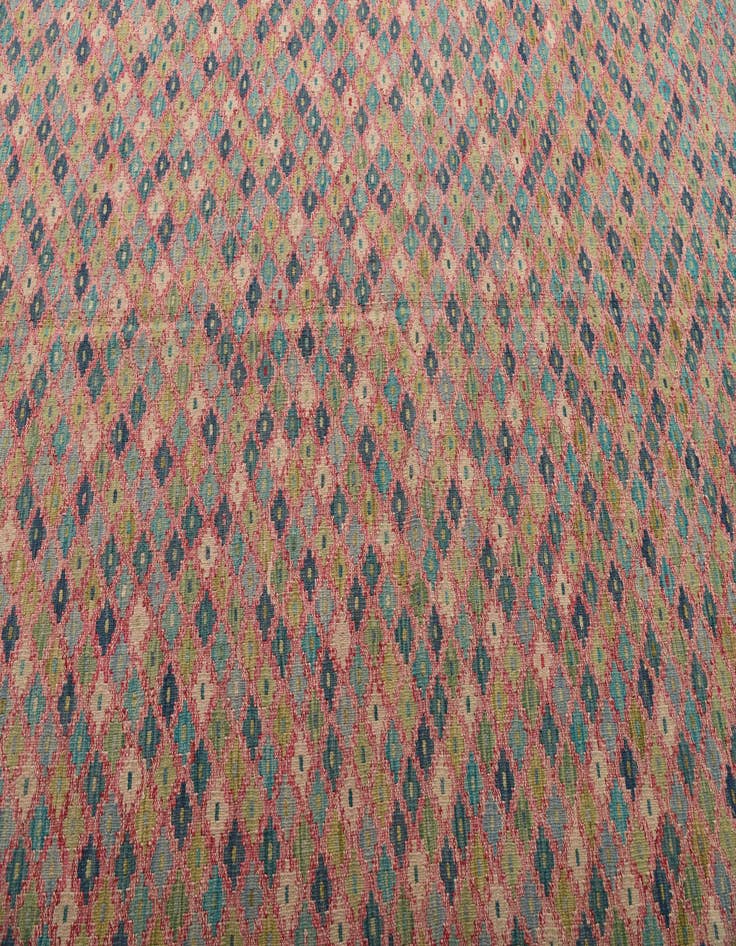 Detail image of  6' 10 x 9' 8  Hand Woven Kilim Modern Wool Rug