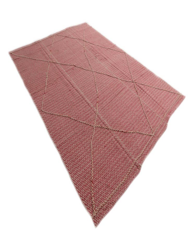 Detail image of  8' 9 x 12'  Hand Woven Kilim Modern Wool Rug