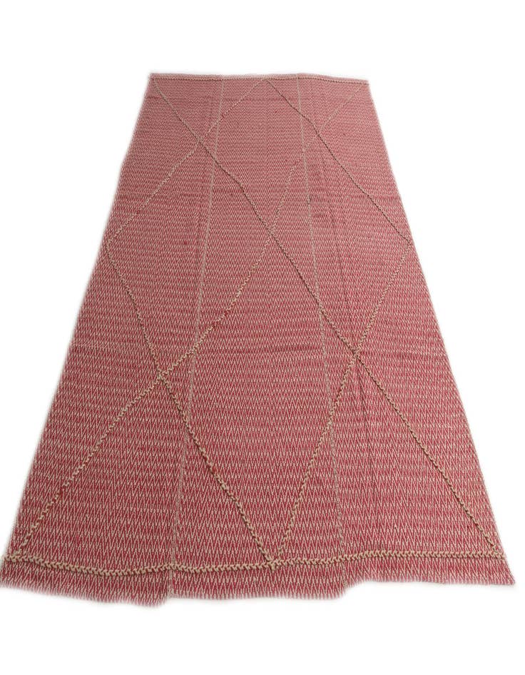 Detail image of  8' 9 x 12'  Hand Woven Kilim Modern Wool Rug