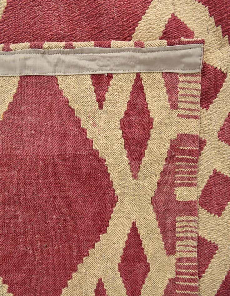Detail image of  8' 9 x 9' 7  Hand Woven Kilim Modern Wool Rug
