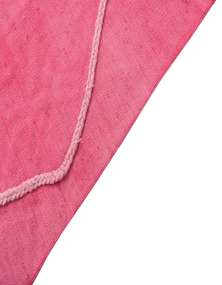 Detail image of  4' 11 x 7' 2  Hand Woven Kilim Modern Wool Rug