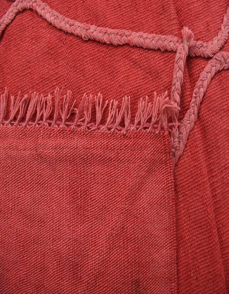 Detail image of  3' 3 x 4' 7  Hand Woven Kilim Modern Wool Rug