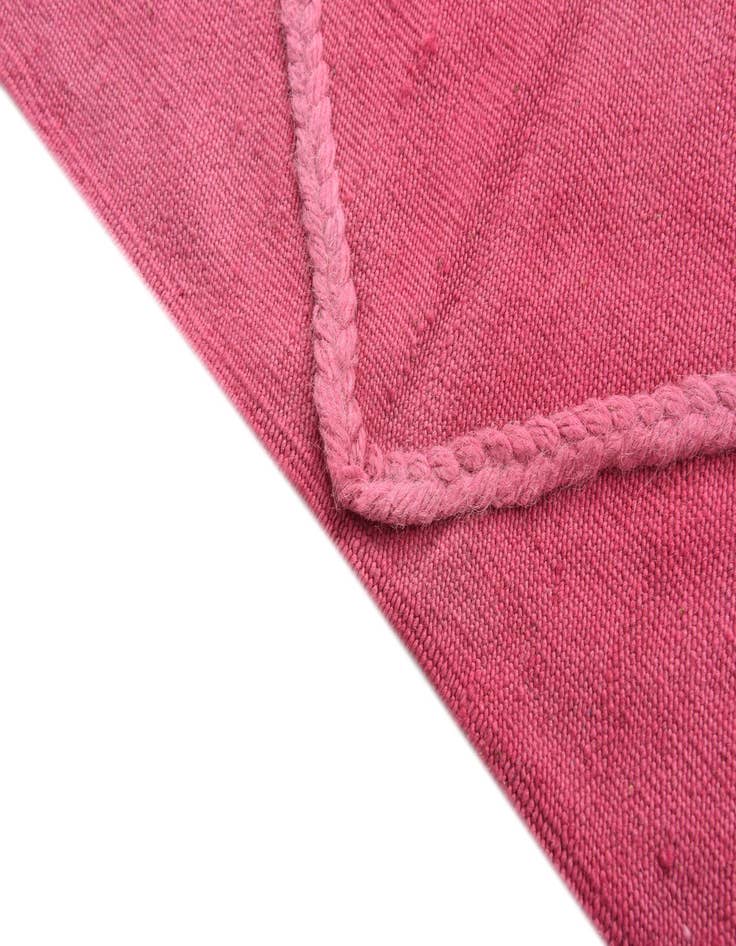 Detail image of  3' 6 x 5'  Hand Woven Kilim Modern Wool Rug