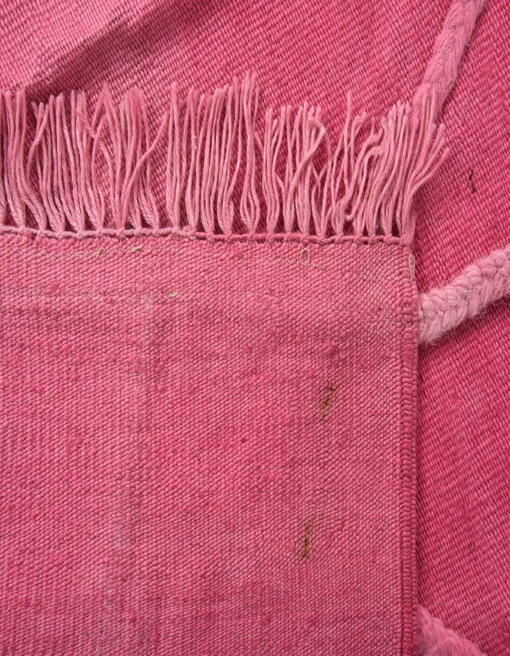 Detail image of  3' 6 x 5'  Hand Woven Kilim Modern Wool Rug