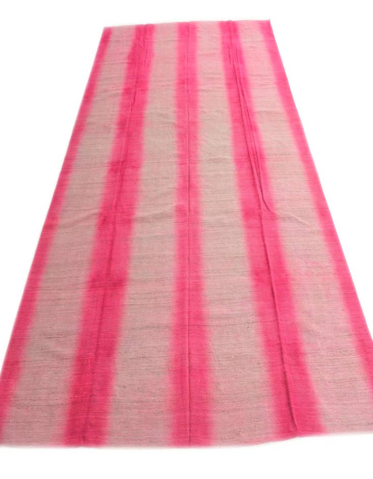 Detail image of  7' 10 x 10' 9  Hand Woven Kilim Modern Wool Rug