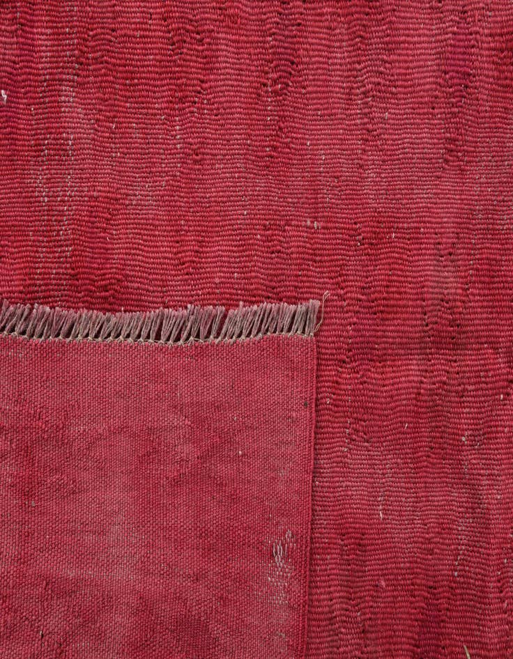 Detail image of  4' 6 x 6' 1  Hand Woven Kilim Modern Wool Rug