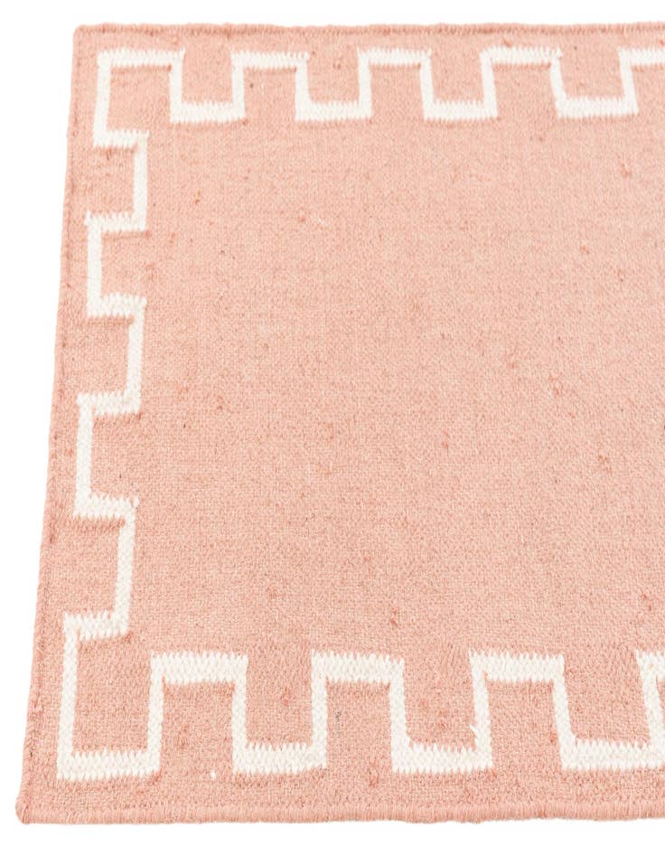 Detail image of  2' 1 x 3' 2  Hand Woven Kilim Wool Rug