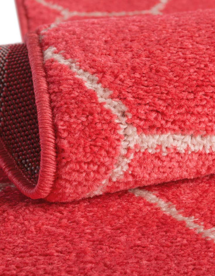 Detail image of  4' x 6' Lattice Frieze Rug