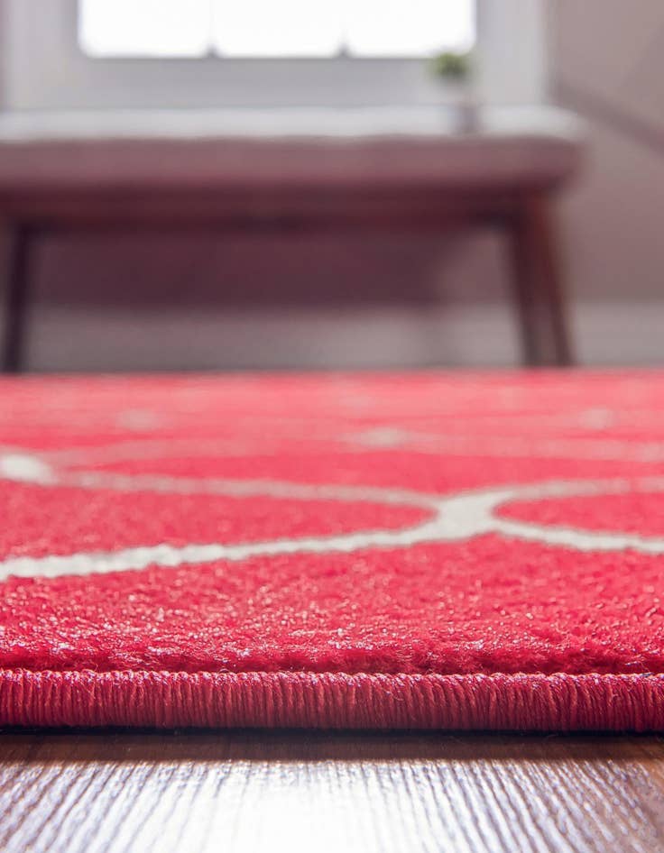 Detail image of  2' x 3' Lattice Frieze Rug