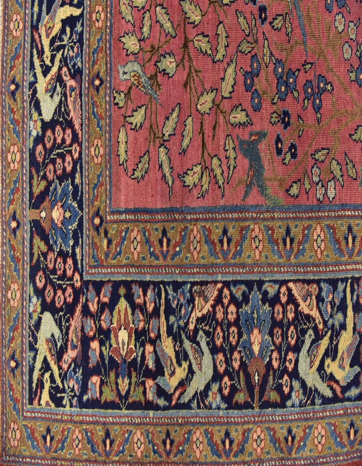 Detail image of  9' 5 x 12' 8  Hand Knotted Liliyan Persian Wool Rug