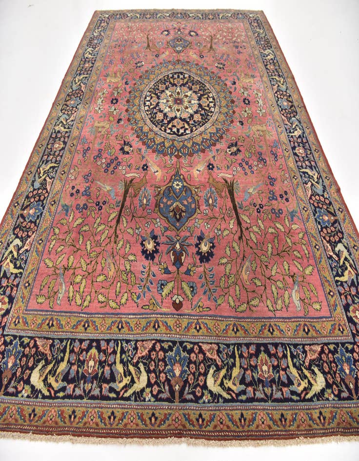 Detail image of  9' 5 x 12' 8  Hand Knotted Liliyan Persian Wool Rug