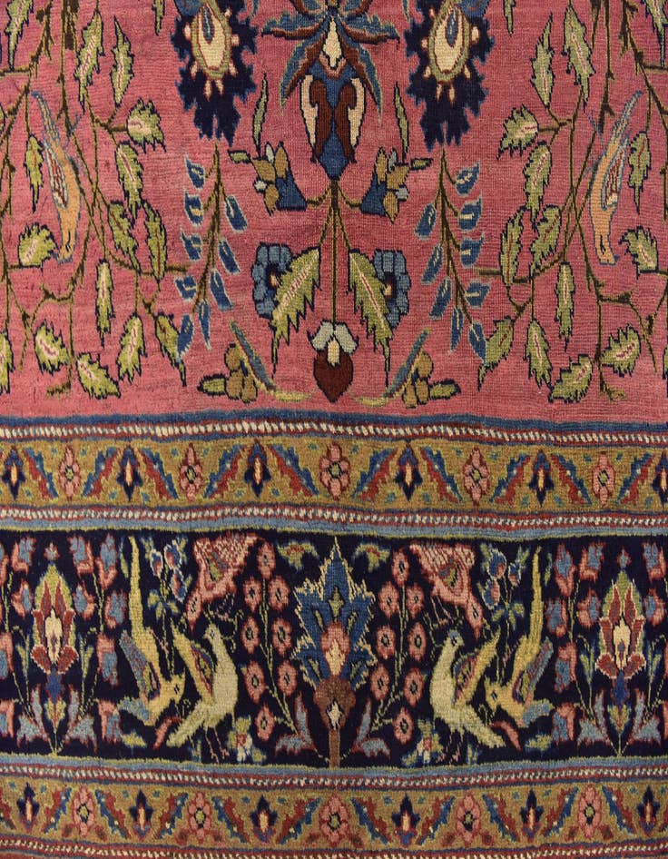 Detail image of  9' 5 x 12' 8  Hand Knotted Liliyan Persian Wool Rug