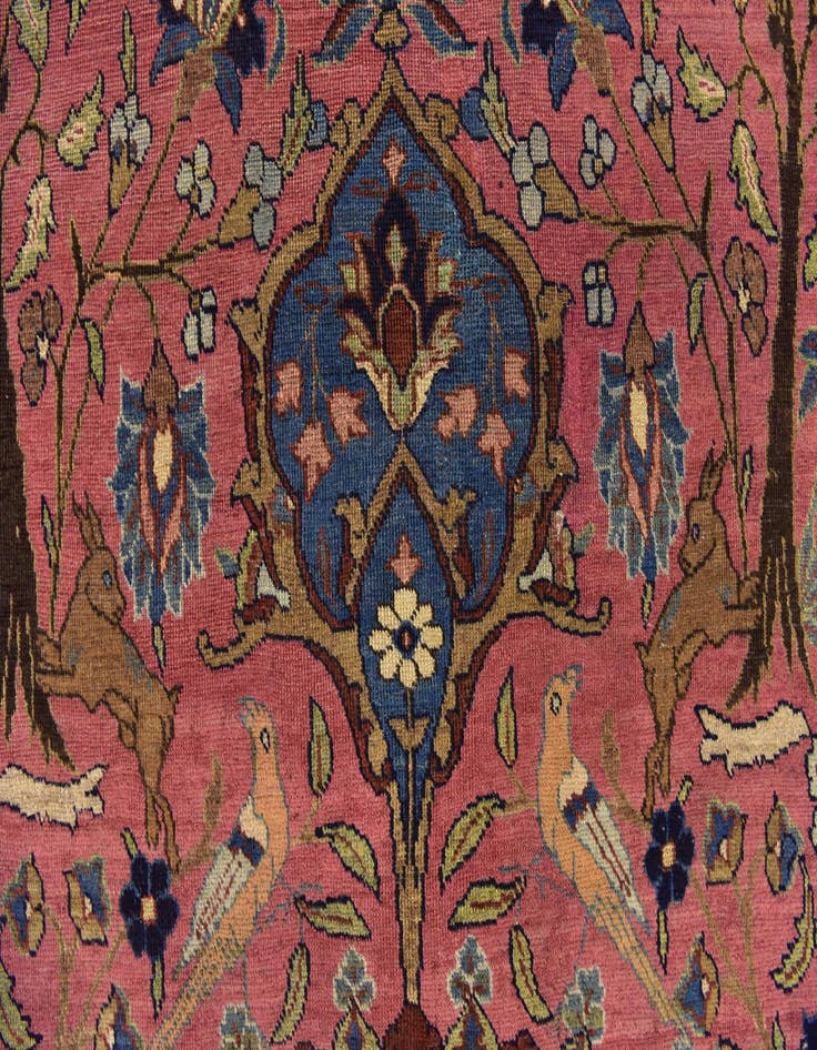 Detail image of  9' 5 x 12' 8  Hand Knotted Liliyan Persian Wool Rug