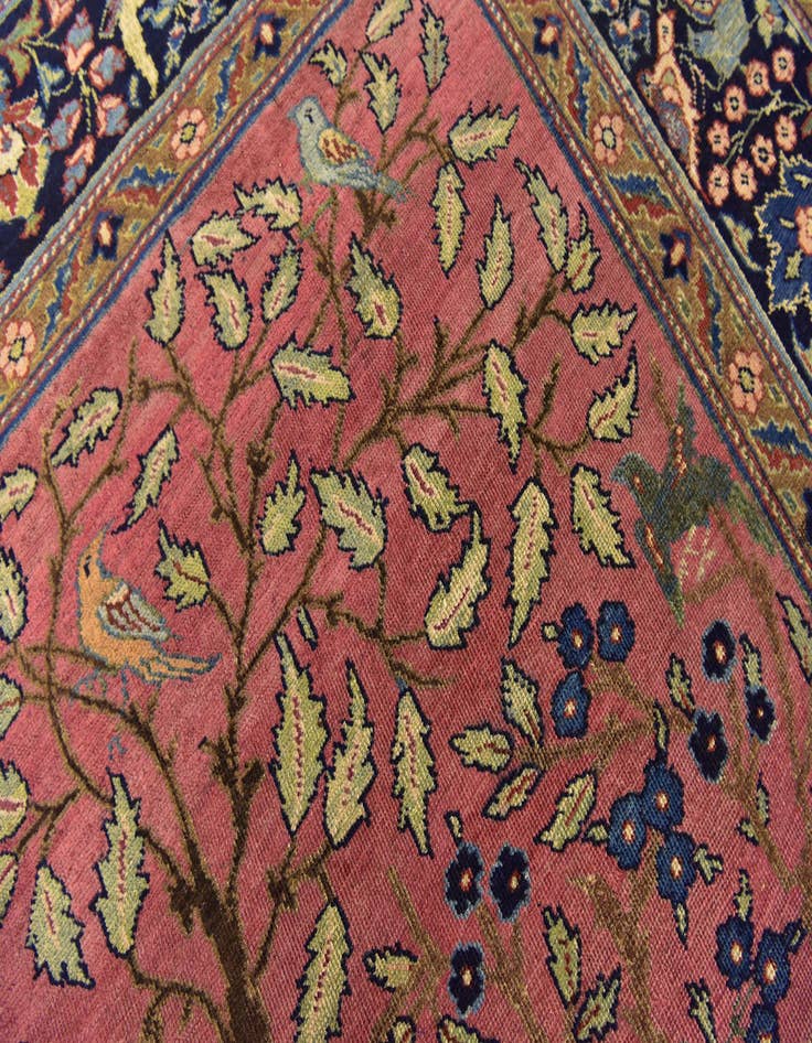 Detail image of  9' 5 x 12' 8  Hand Knotted Liliyan Persian Wool Rug