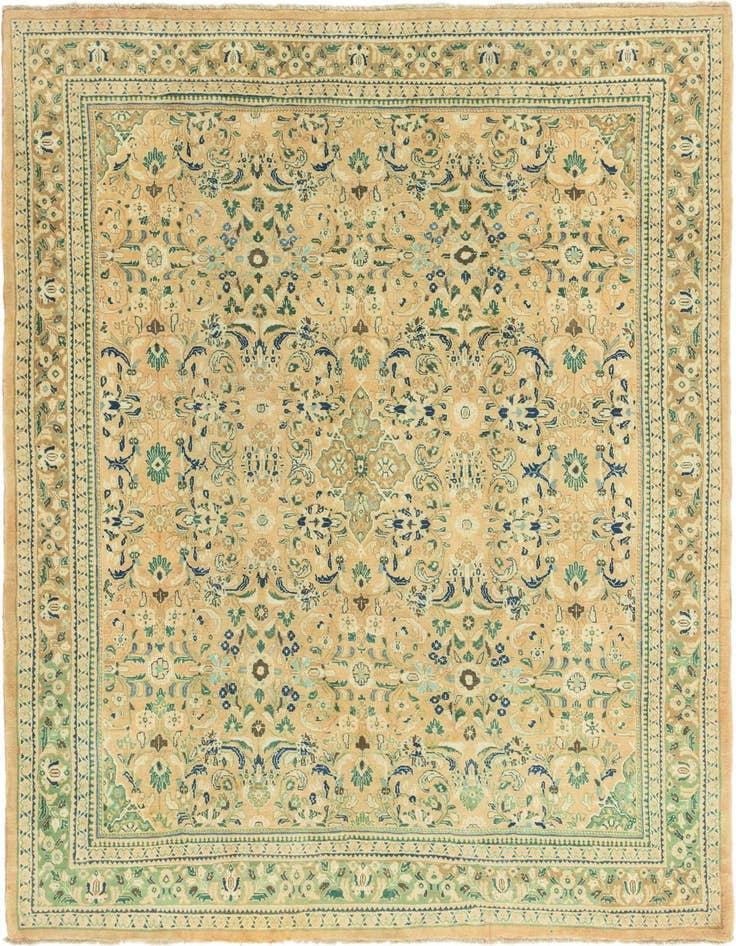 Detail image of 9' 9 x 13' 2 Mahal Wool Rug