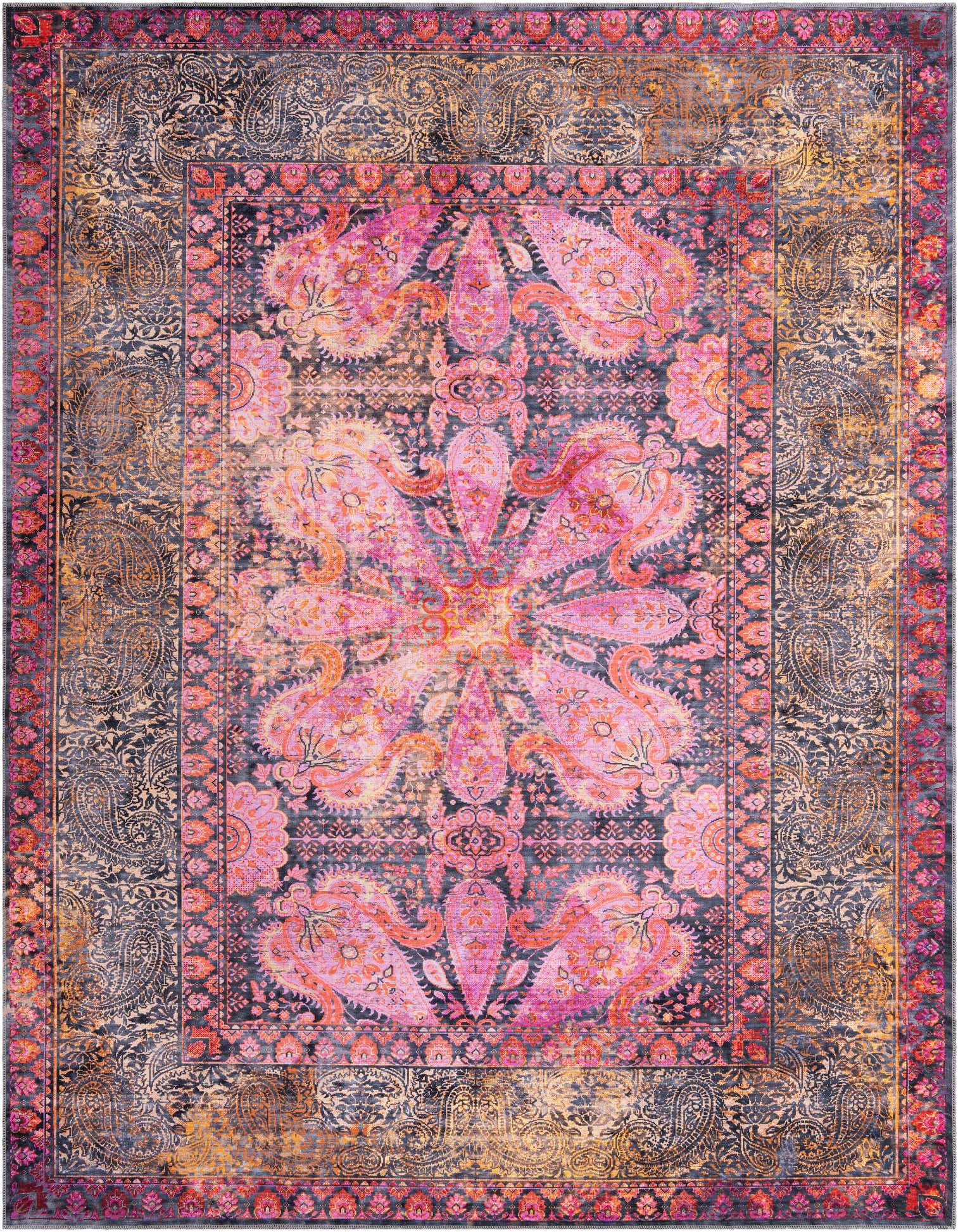 Primary image  9' 2 x 12'  Washable Mangata Rug