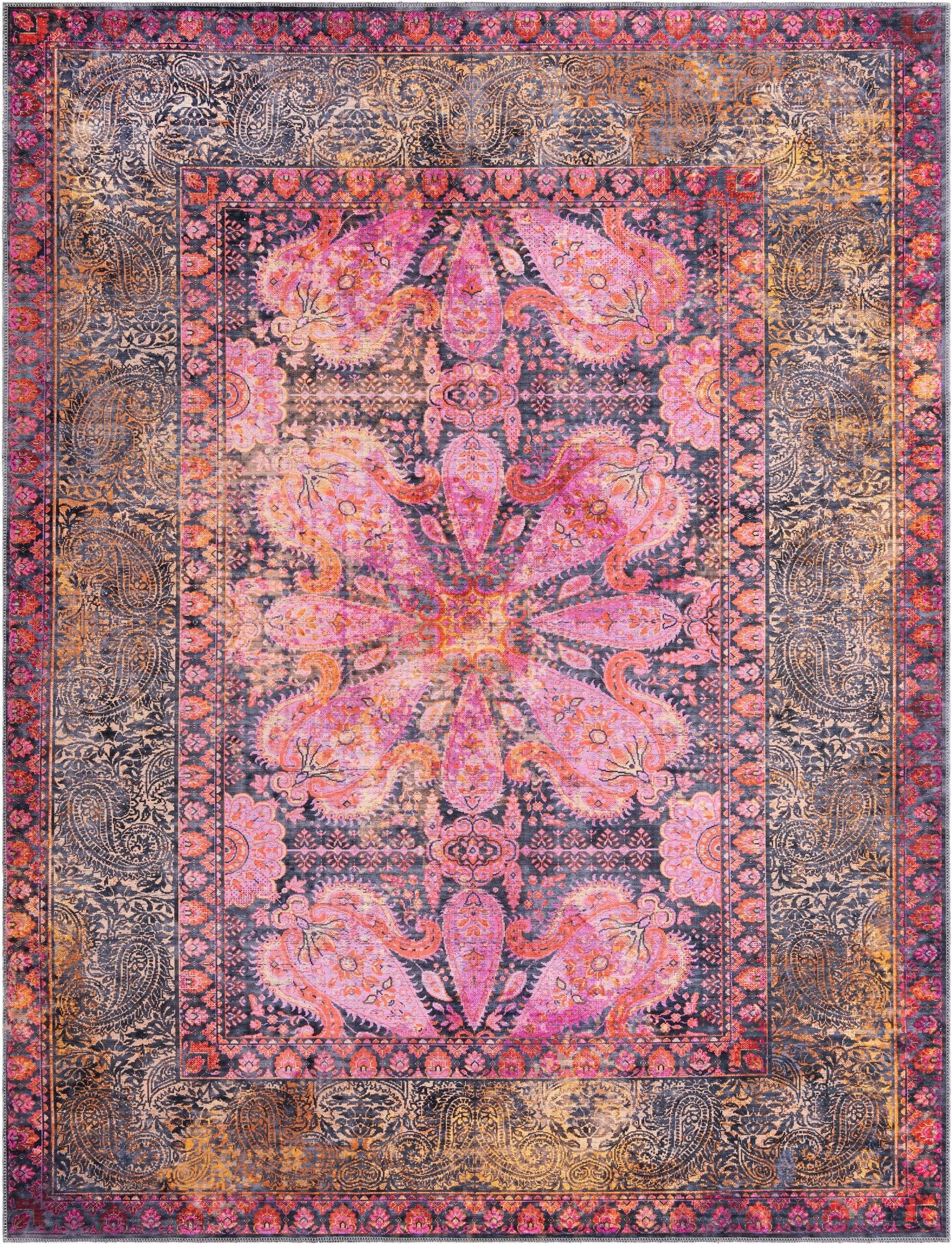 Primary image  7' 10 x 10'  Washable Mangata Rug