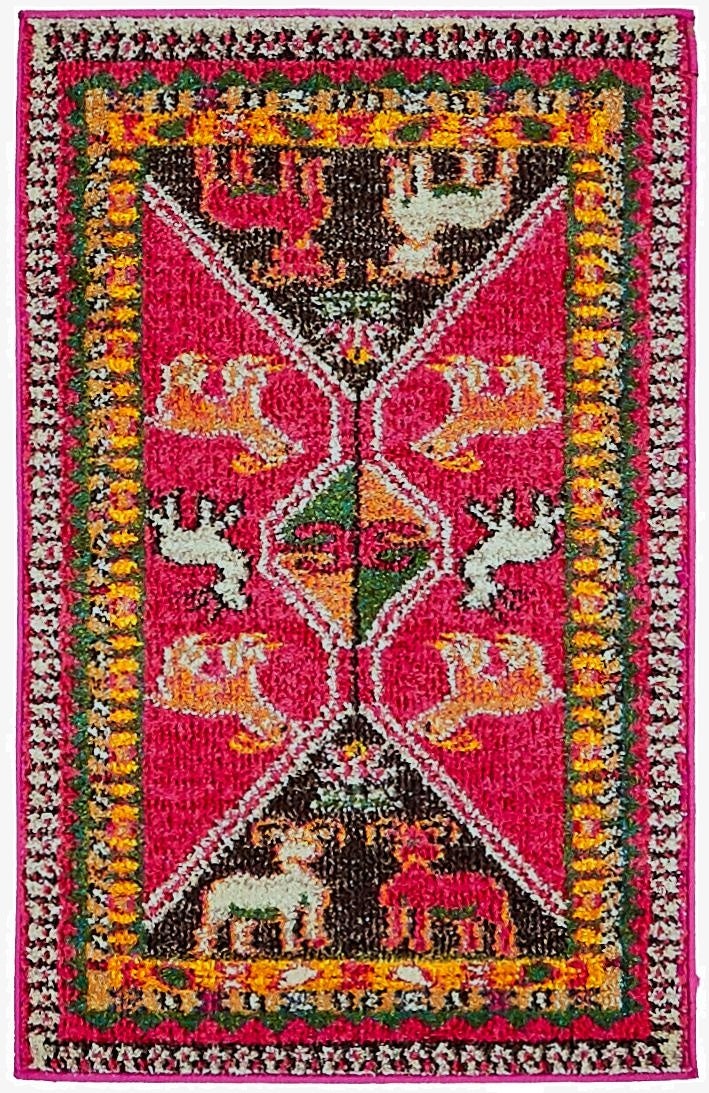  2' x 3'  Washable Mesa Rug