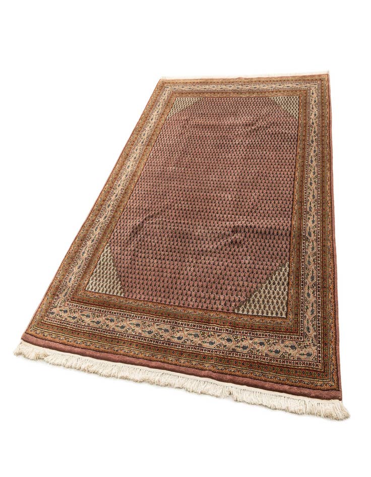 Detail image of  6' 8 x 9' 5  Hand Knotted Mir Wool Rug