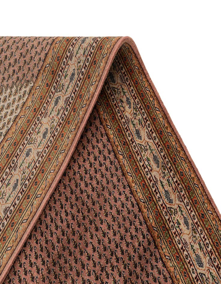 Detail image of  6' 8 x 9' 5  Hand Knotted Mir Wool Rug