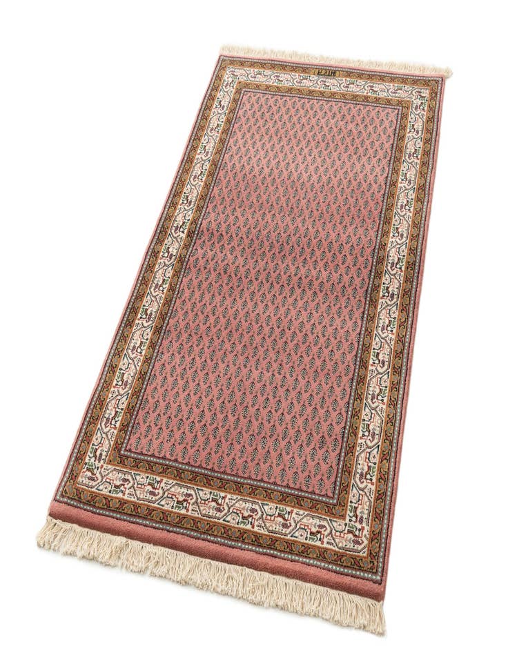 Detail image of  3' 1 x 5' 3  Hand Knotted Mir Wool Rug