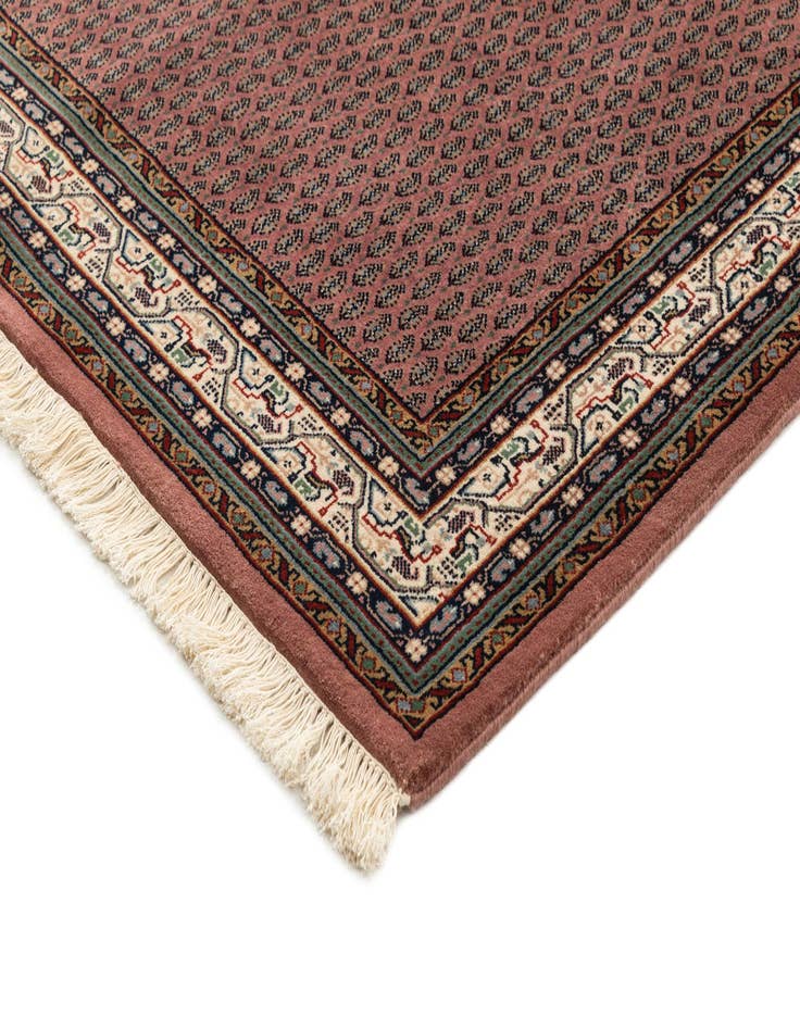 Detail image of  4' 8 x 6' 8  Hand Knotted Mir Wool Rug