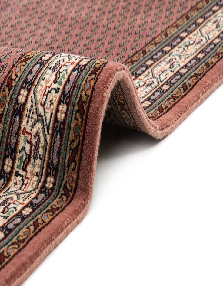 Detail image of  4' 8 x 6' 8  Hand Knotted Mir Wool Rug