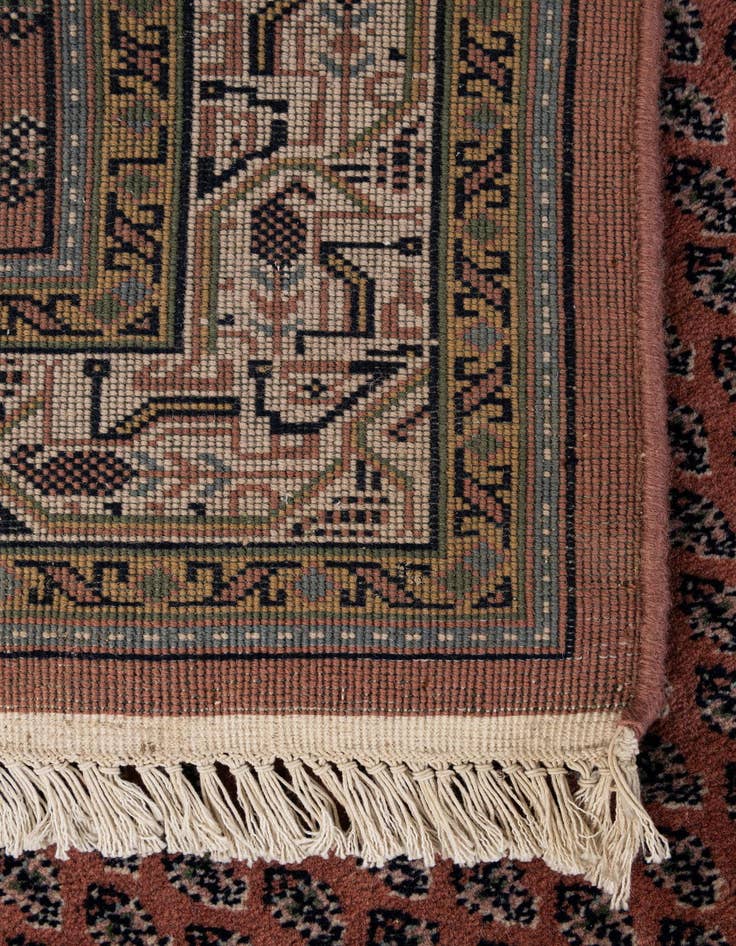 Detail image of  3' 1 x 5' 1  Hand Knotted Mir Wool Rug