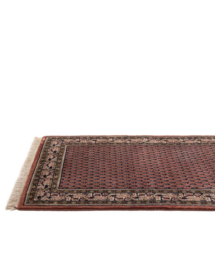 Detail image of  3' 1 x 5' 1  Hand Knotted Mir Wool Rug