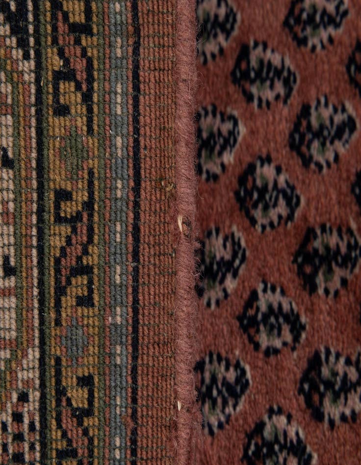 Detail image of  3' 1 x 5' 1  Hand Knotted Mir Wool Rug