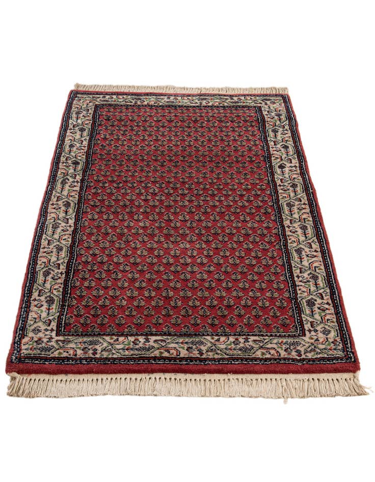 Detail image of  2' 7 x 4' 7  Hand Knotted Mir Wool Rug