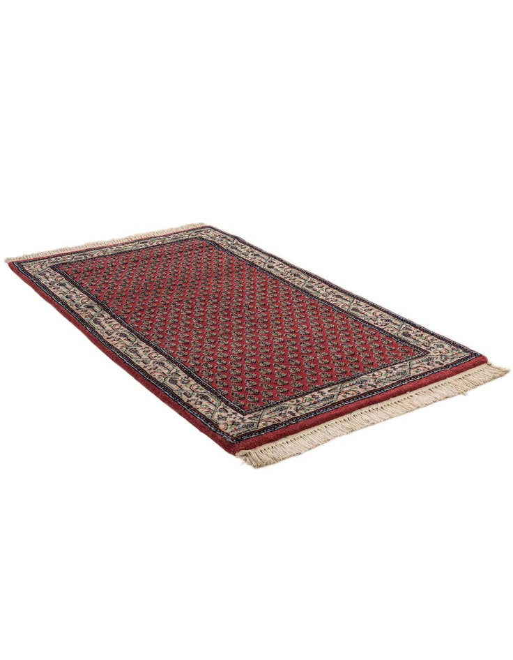 Detail image of  2' 7 x 4' 7  Hand Knotted Mir Wool Rug