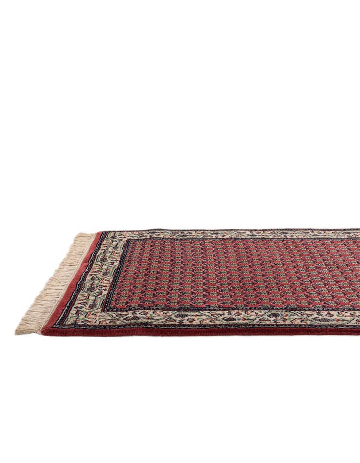 Detail image of  2' 7 x 4' 7  Hand Knotted Mir Wool Rug