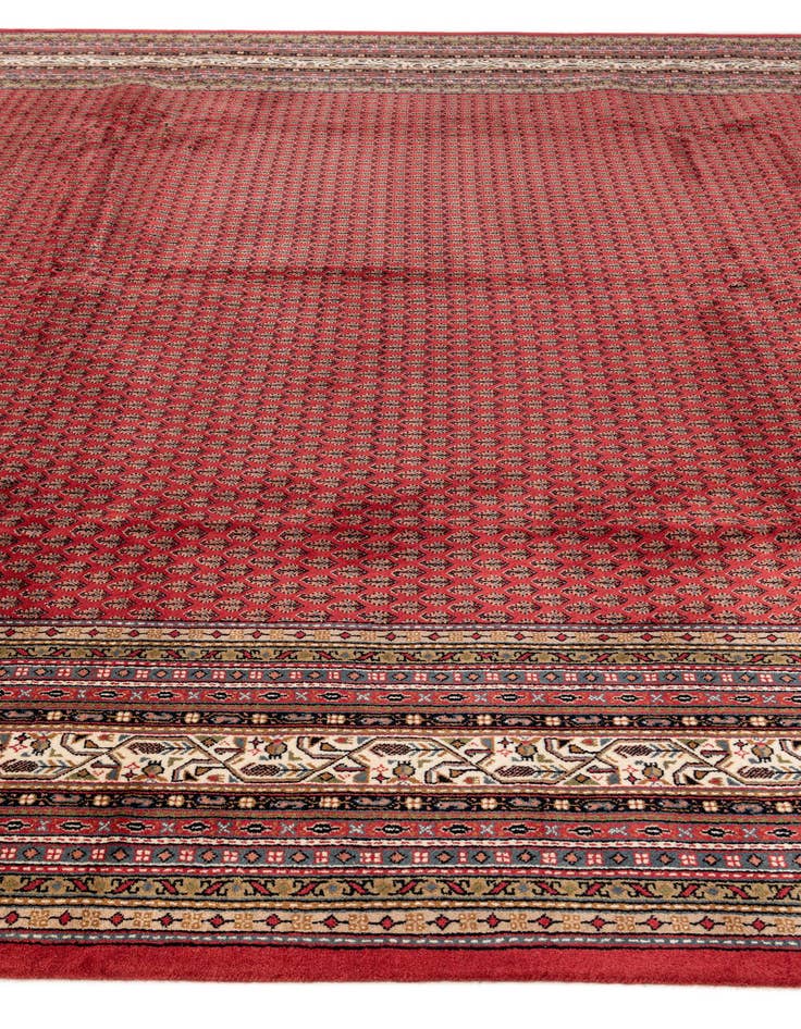 Detail image of  9' 8 x 13'  Hand Knotted Mir Oriental Wool Rug