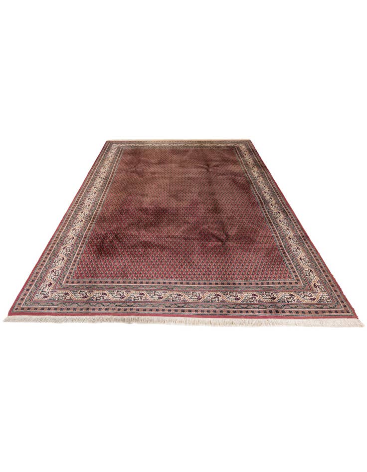 Detail image of  6' 7 x 9' 9  Hand Knotted Mir Wool Rug