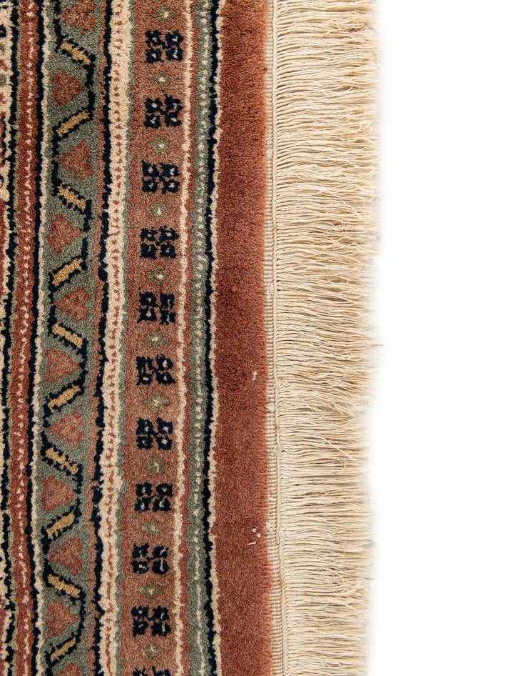 Detail image of  6' 7 x 9' 9  Hand Knotted Mir Wool Rug