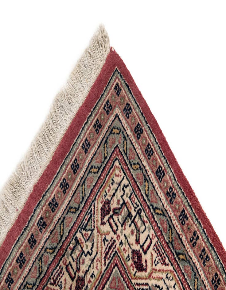 Detail image of  6' 7 x 9' 9  Hand Knotted Mir Wool Rug