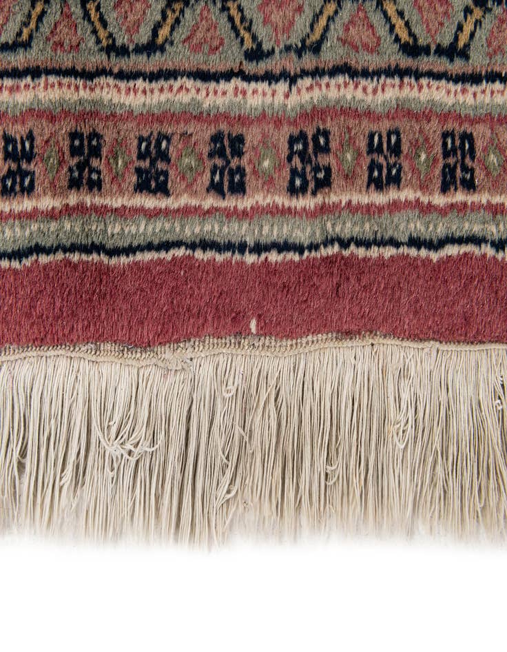 Detail image of  6' 7 x 9' 9  Hand Knotted Mir Wool Rug