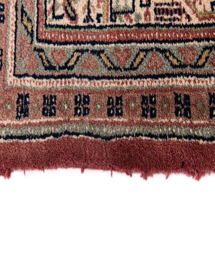 Detail image of  6' 7 x 9' 9  Hand Knotted Mir Wool Rug