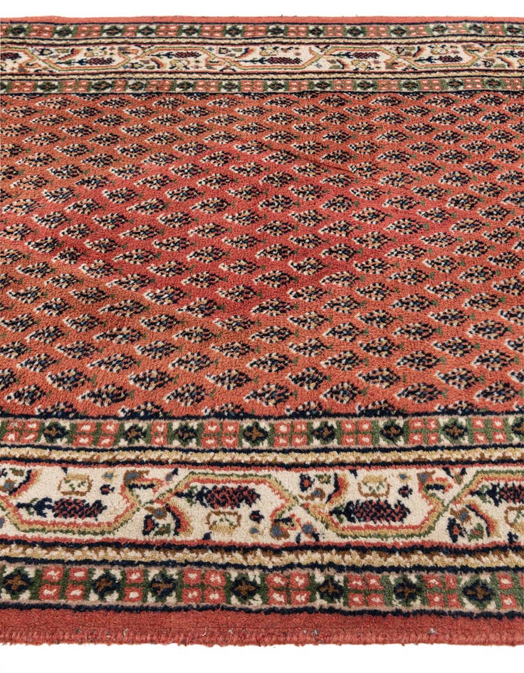 Detail image of  3' 11 x 6'  Hand Knotted Mir Wool Rug