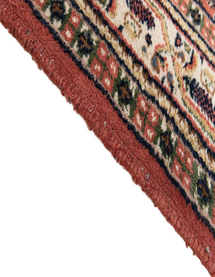 Detail image of  3' 11 x 6'  Hand Knotted Mir Wool Rug