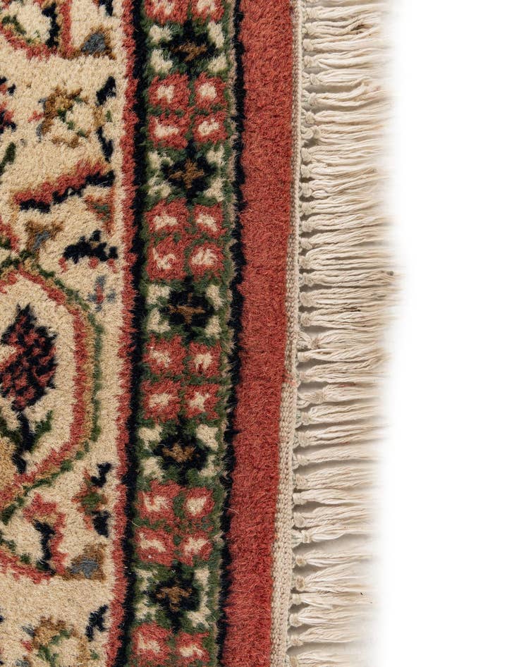 Detail image of  3' x 5' 4  Hand Knotted Mir Wool Rug