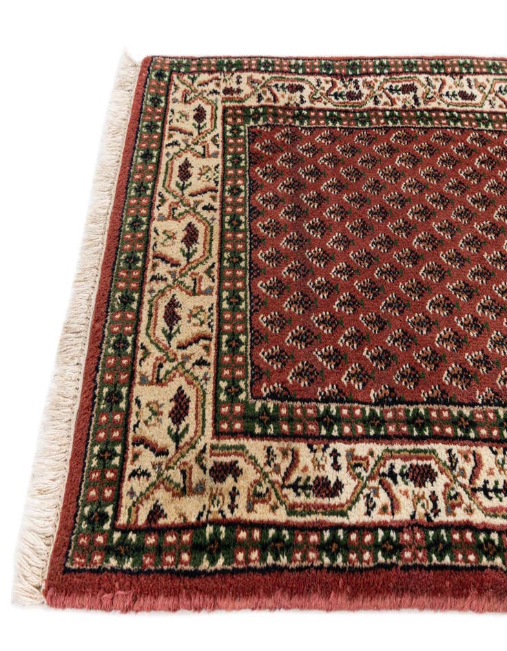 Detail image of  3' x 5' 4  Hand Knotted Mir Wool Rug