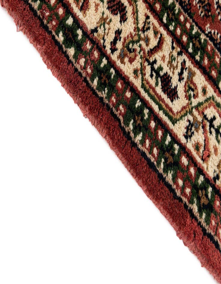 Detail image of  3' x 5' 4  Hand Knotted Mir Wool Rug