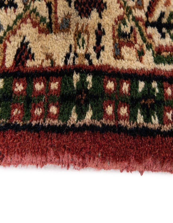 Detail image of  3' x 5' 4  Hand Knotted Mir Wool Rug