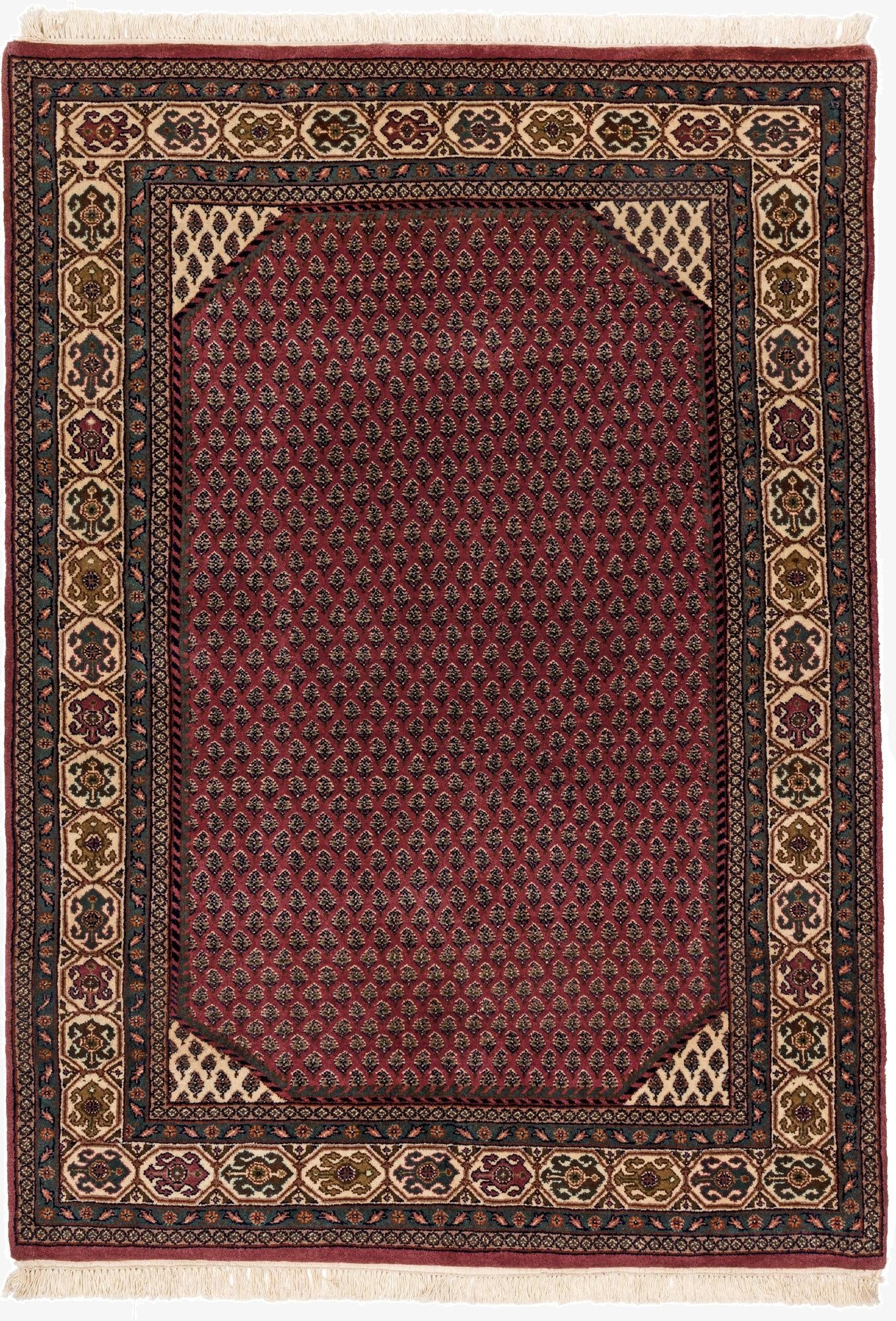  4' 1 x 5' 9 Mir Wool Rug