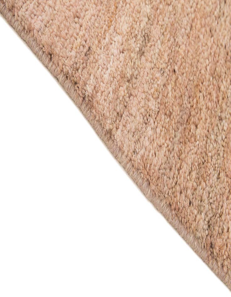 Detail image of  4' 7 x 6' 7  Hand Knotted Moroccan Wool Rug