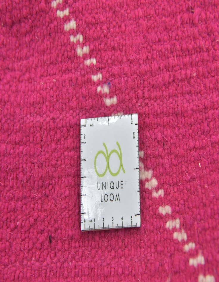 Detail image of  4' x 5' 2  Hand Knotted Moroccan Wool Rug