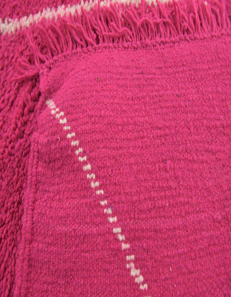 Detail image of  4' x 5' 2  Hand Knotted Moroccan Wool Rug